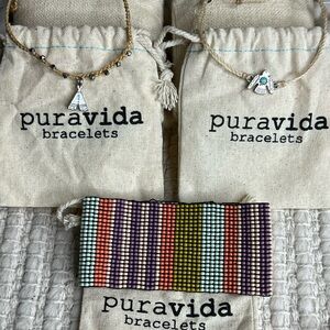 3 Puravida bracelets